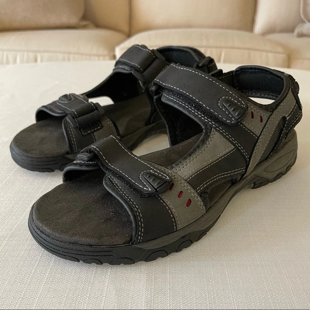 Coleman Excursion Series Men’s Black And Gray Sandals